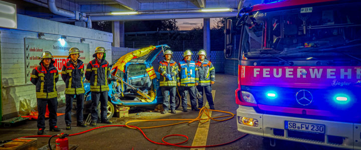 Feuerwehr-Aktionsstand